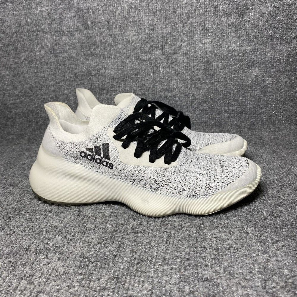 Adidas Futurenatural Running Shoes Womens 7 White Black Athletic Sneakers